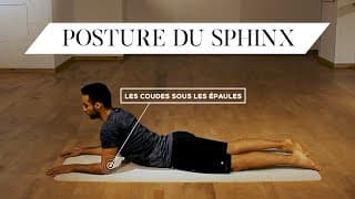 Le sphinx (Salamba Bhujangasana)