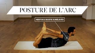 La posture de l'arc (Dhanurasana)