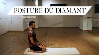 Le diamant (Vajrasana)